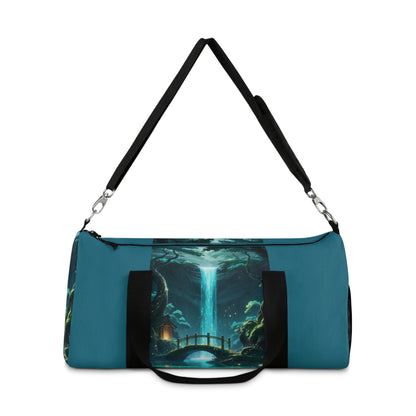 Scenic Waterfall Duffel Bag - Perfect for Travel and Gym