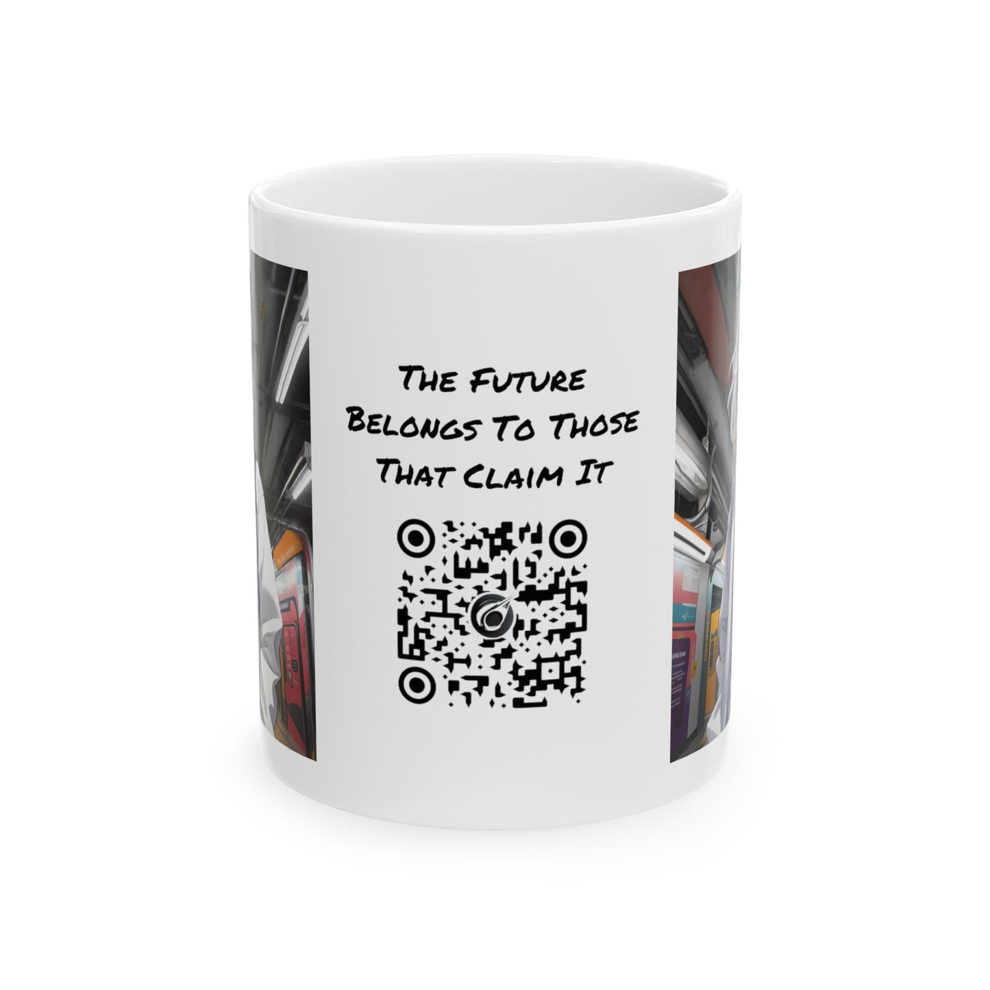 Subway Service | HD Graphic | Anime | Pretty Girl | Coffee | Tea | Hot Chocolate | 11oz | White Mug