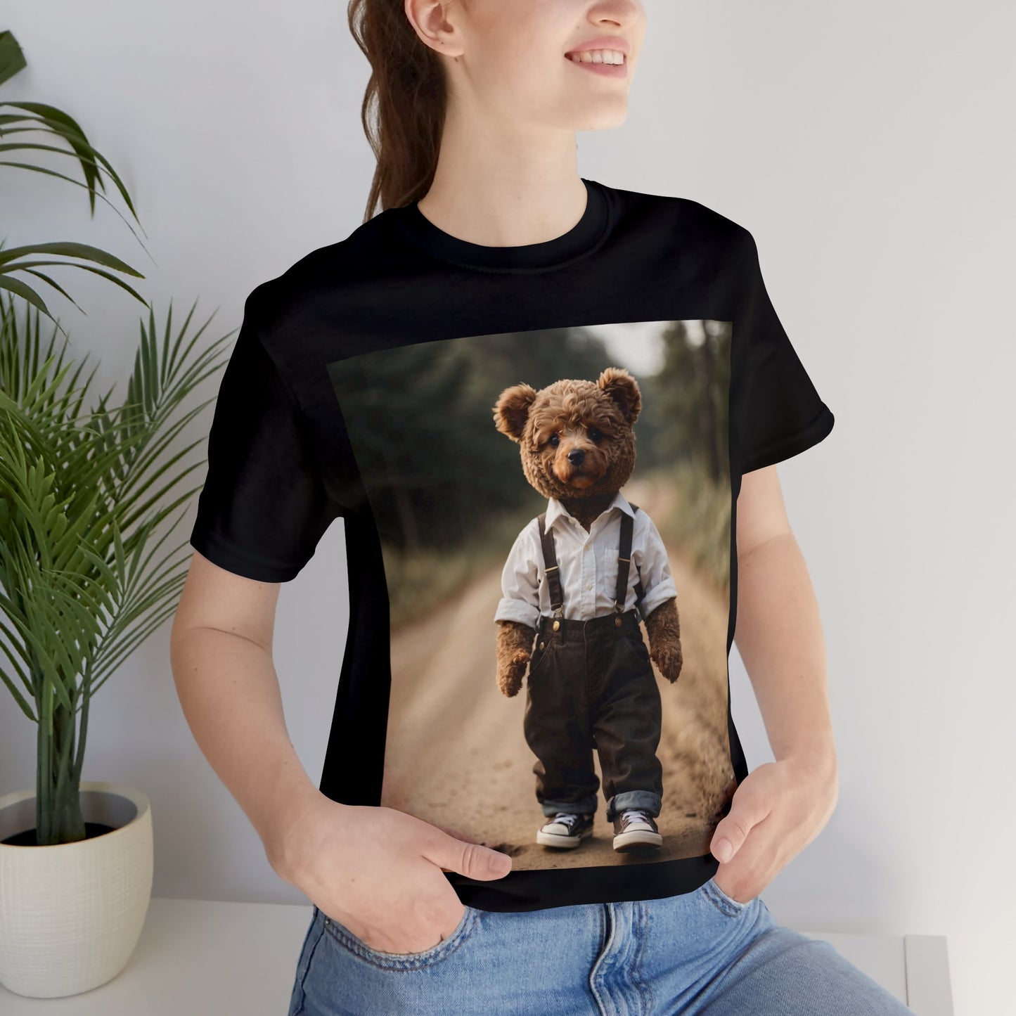 Theodore Edward Bear | Photorealism | Art | Cute| Teddy Bear| Ted E. Bear | HD Graphics | Unisex | Men's | Women's | Tee | T-Shirt