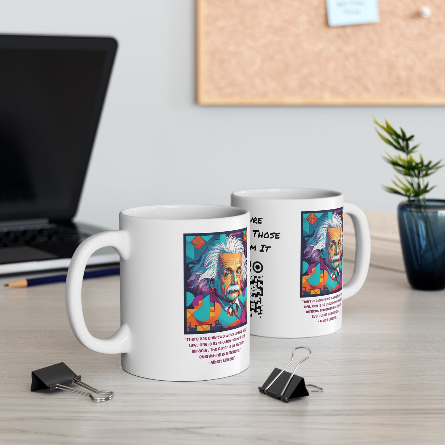 Copy of HD Graphics | Science | Geek Gift | Einstein | Ceramic Mug | 11oz