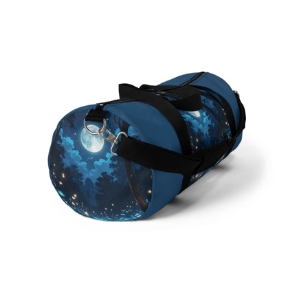 Moonlit Forest Duffel Bag | Stylish Travel Bag for Adventurers
