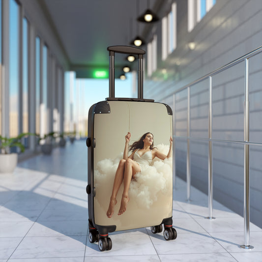 Dreamy Cloud Swing Suitcase - Travel in Style with Whimsical Design