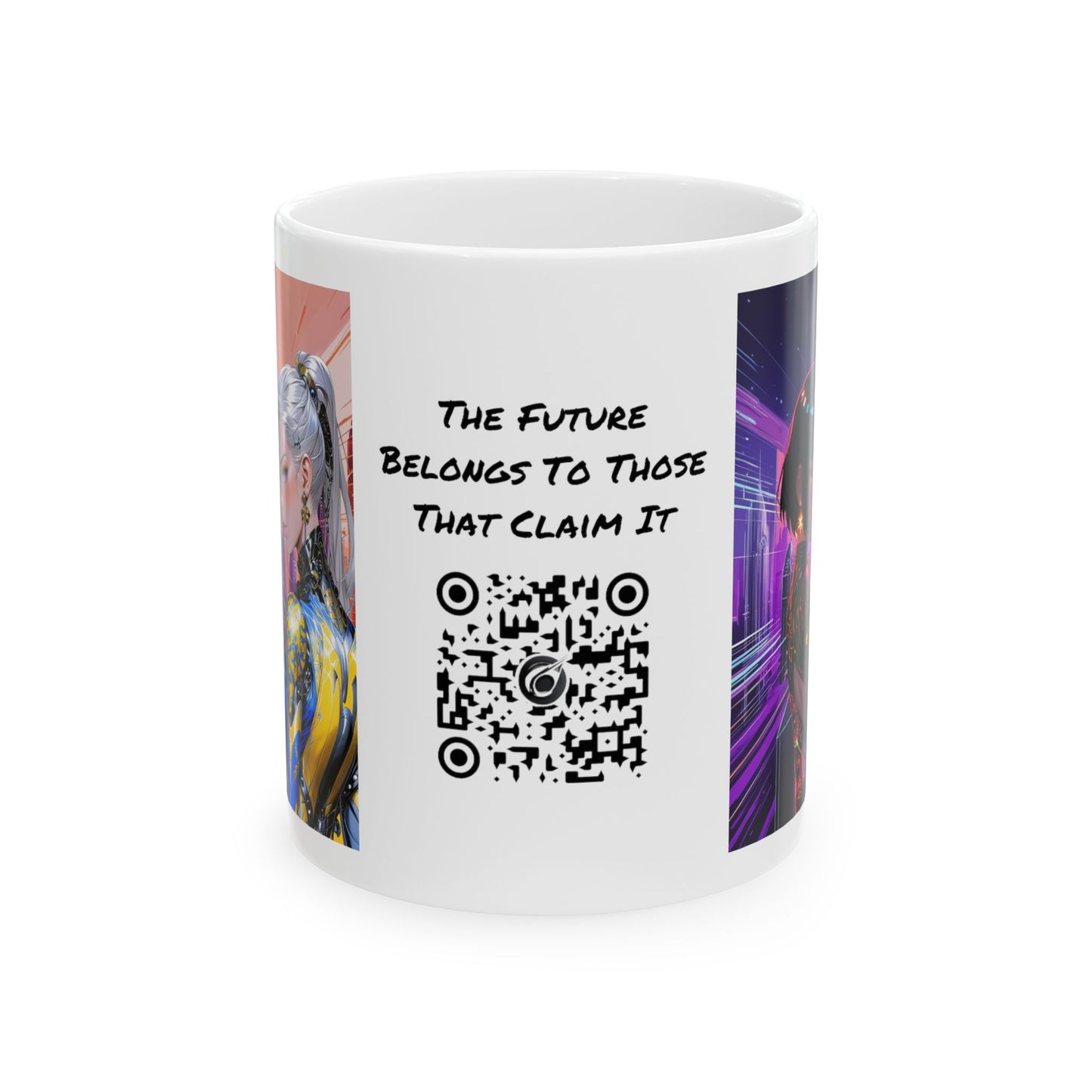 Void Riders | HD Graphic | Anime Style | Sci-Fi | Futuristic | Coffee | Tea | Hot Chocolate | 11oz | White Mug