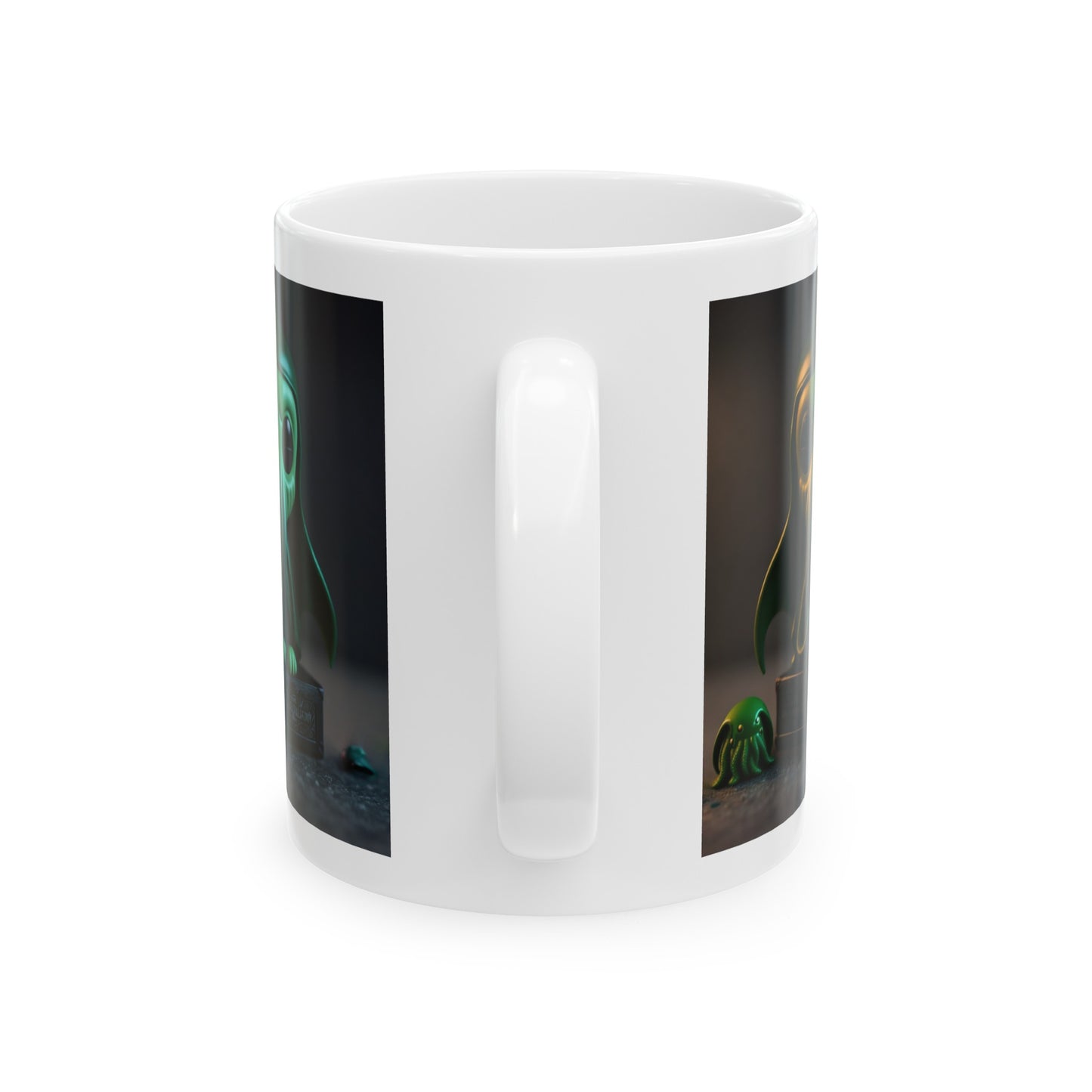 Cthulhu Pop Mug | H.P Lovecraft | The Book | Geek Gift | Fantasy Character | Sci Fi Lovers | Cute | Coffee |  Tea |  Hot Chocolate | 11oz