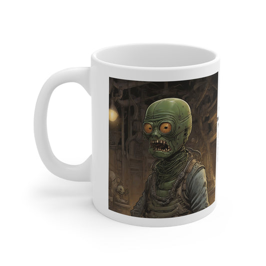 Goon Gang | Anime Gift | Fantasy  | Ogre | Cyberpunk | Sci Fi | Futuristic | HD Graphics | Coffee | Tea | Hot Chocolate | 11oz | White Mug