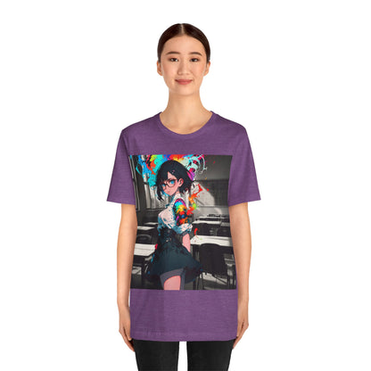 Back 2 Schoolgirl  | Anime | Mixed Medium | Unisex | Men's | Women's | Tee | T-Shirt