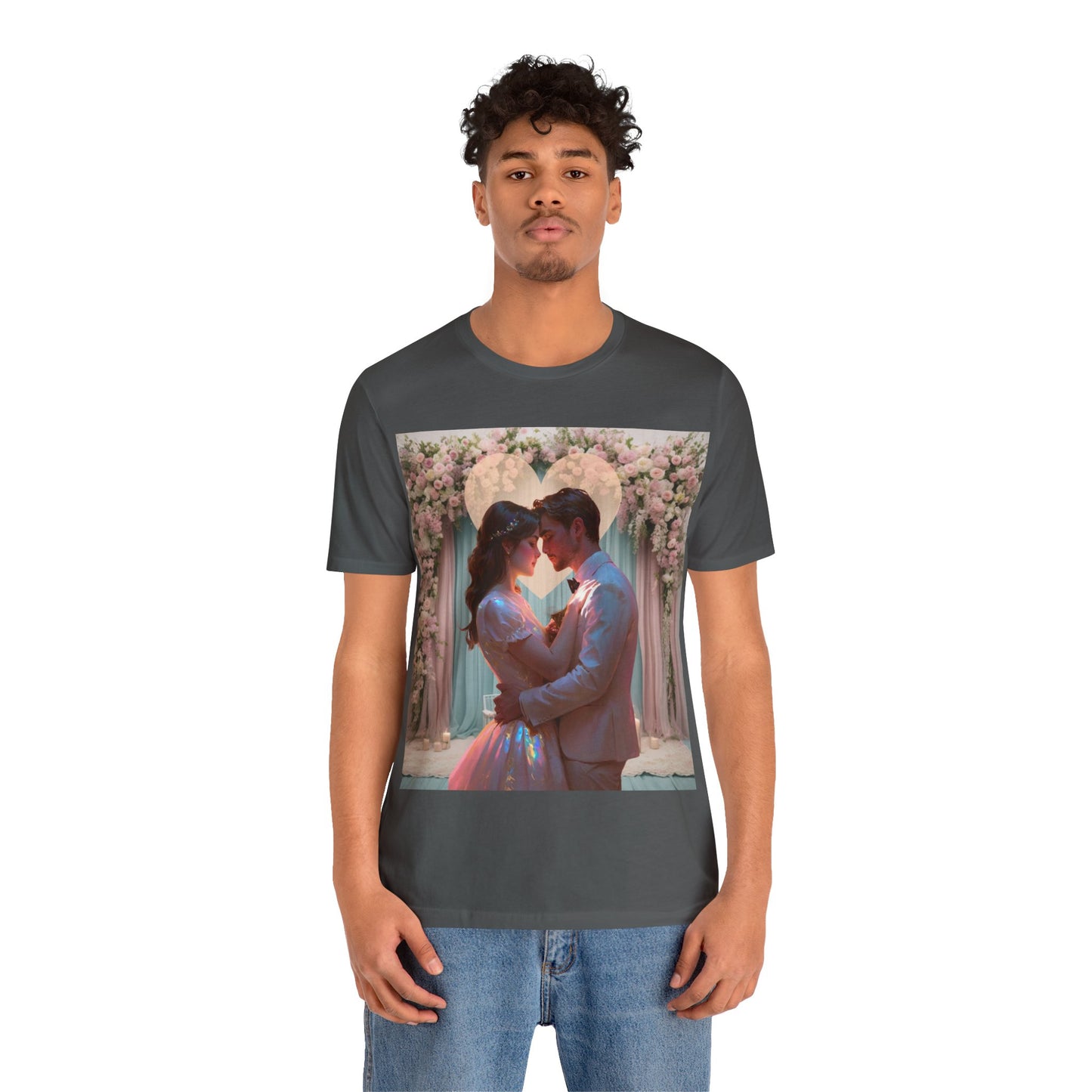 Love Is The Message | HD Graphic | Romance | Wedding | Engagement | Proposal | Unisex | Men's | Women's | Tee | T-Shirt