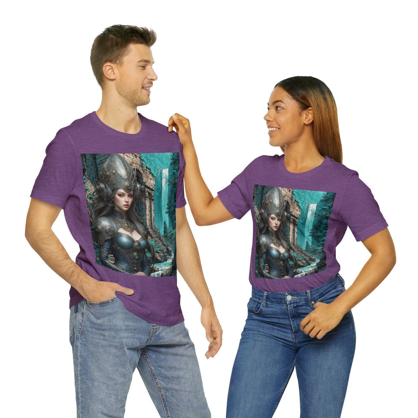 Warrior Princess | HD Graphic | Fantasy | Anime | Unisex | Men's | Women's | Tee | T-Shirt