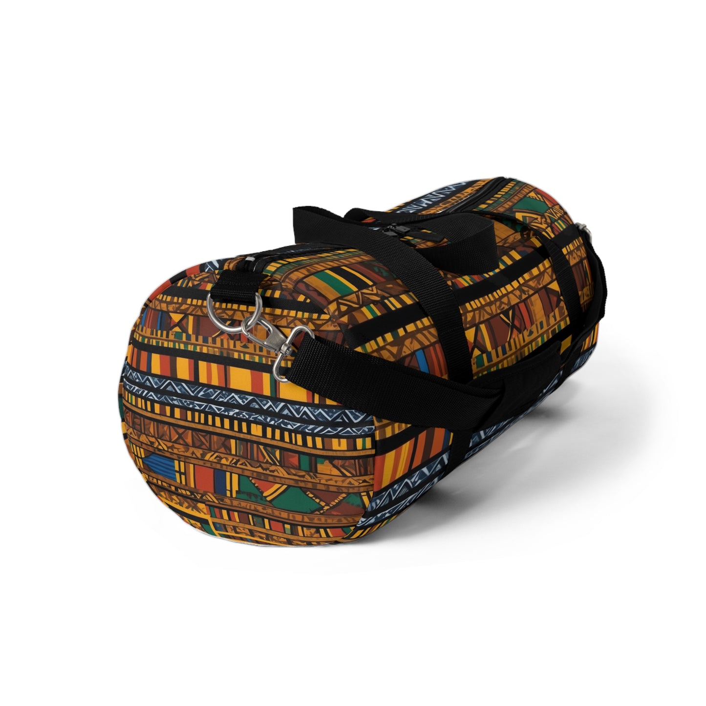 Vibrant African Inspired Pattern Duffel Bag - Stylish Sports & Travel Carryall