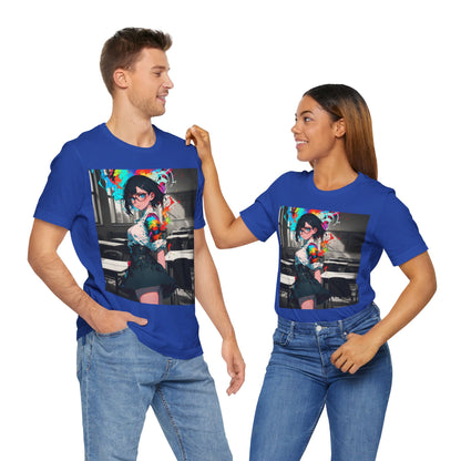 Back 2 Schoolgirl  | Anime | Mixed Medium | Unisex | Men's | Women's | Tee | T-Shirt