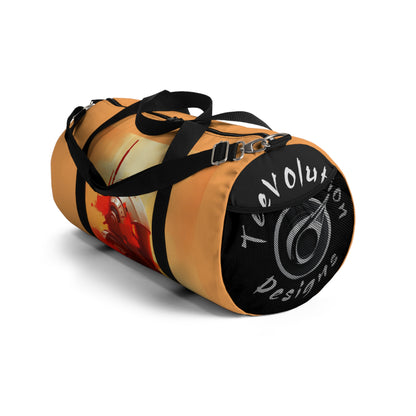 Futuristic Graphic Duffel Bag - Perfect for Travel and Gym