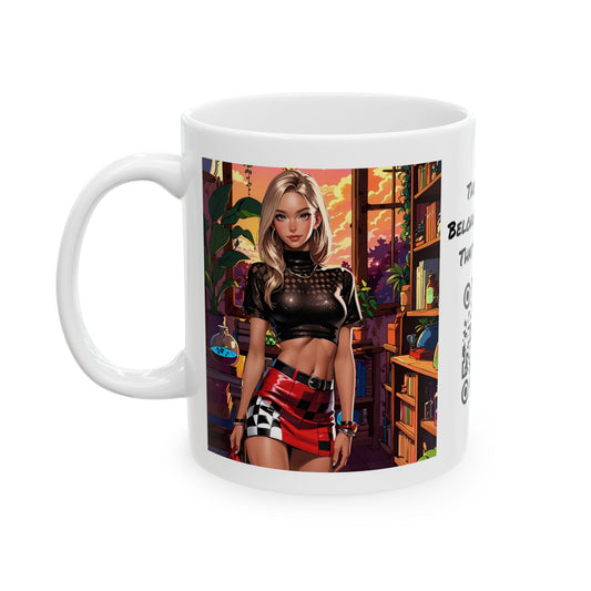 The Golden Hour | Anime | Mini Skirt | Pretty Girl | Coffee |  Tea |  Hot Chocolate | 11oz