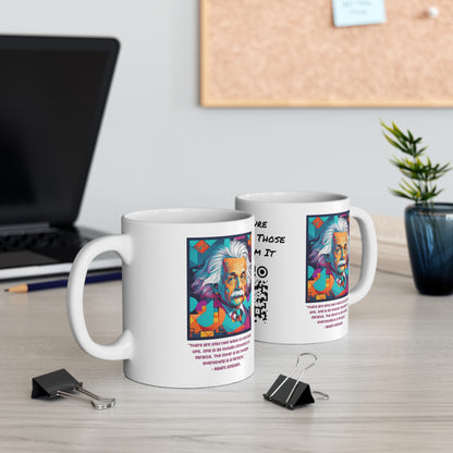 HD Graphics | Science | Geek Gift | Einstein | Ceramic Mug | 11oz