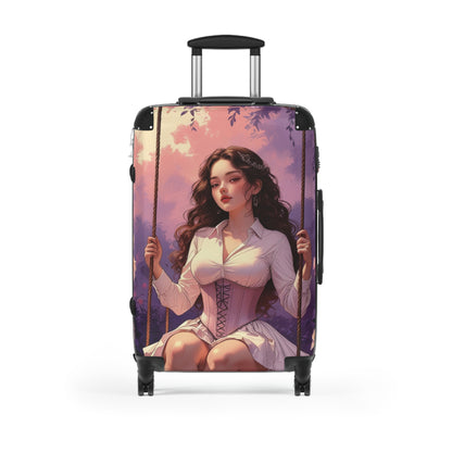 Garden Muse Suitcase with Elegant Design for Fashionable Adventurers