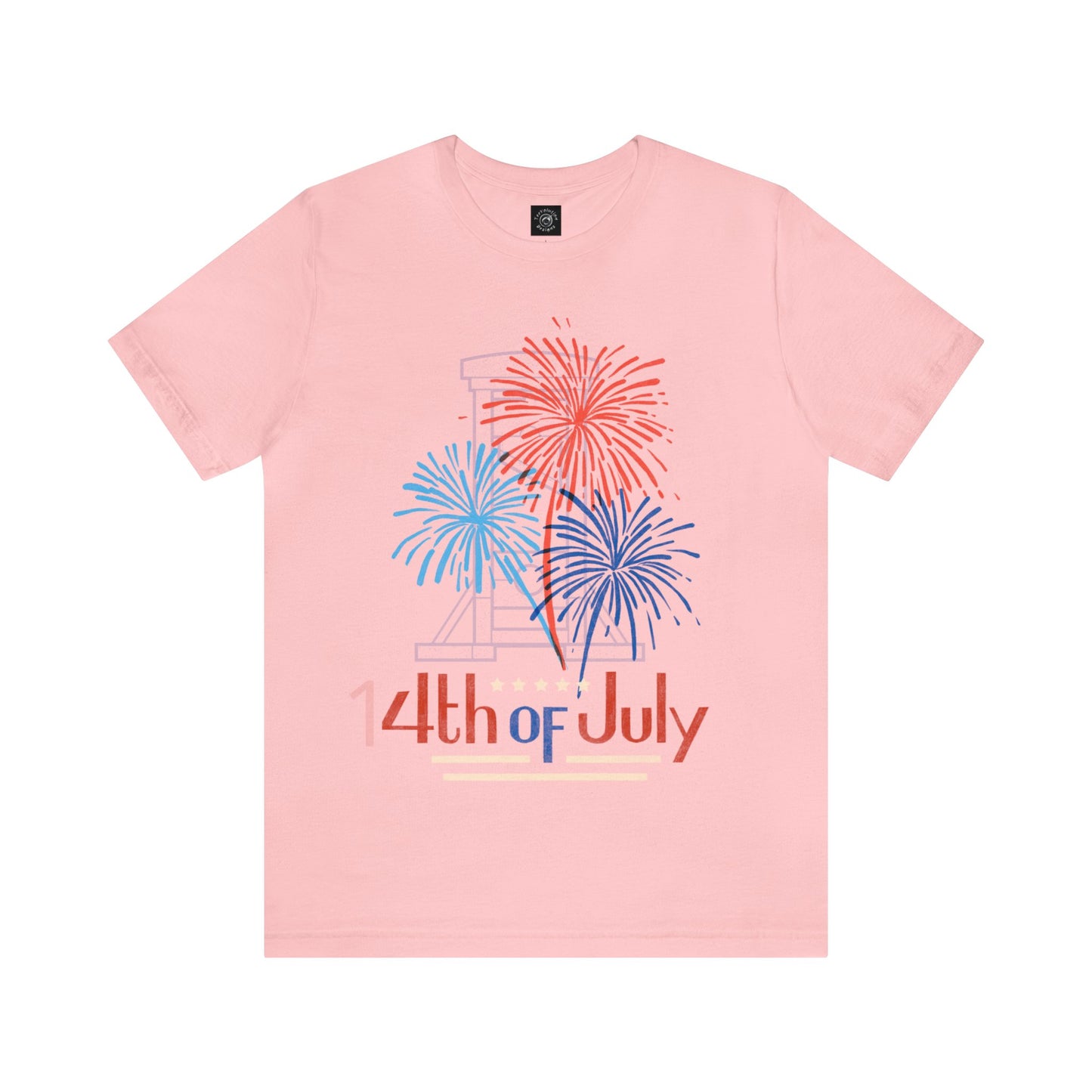 Patriotic Gift | Fireworks | Independence Day | July 4th | July 14th |  Guillotine | USA | Freedom | America | Fourth of July | Bastille Day | France | Unisex | Men's | Women's | Tee | T-Shirt