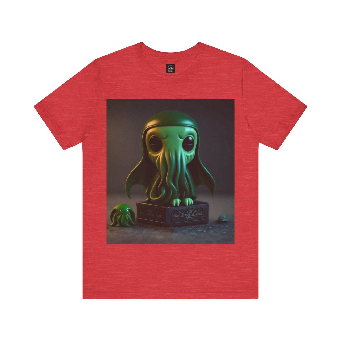 Cthulhu Pop Tee | H.P Lovecraft | The Book | Geek Gift | Fantasy Character | Sci Fi Lovers | Cute | Unisex | Men's | Women's | Tee | T-Shirt | Funko Style