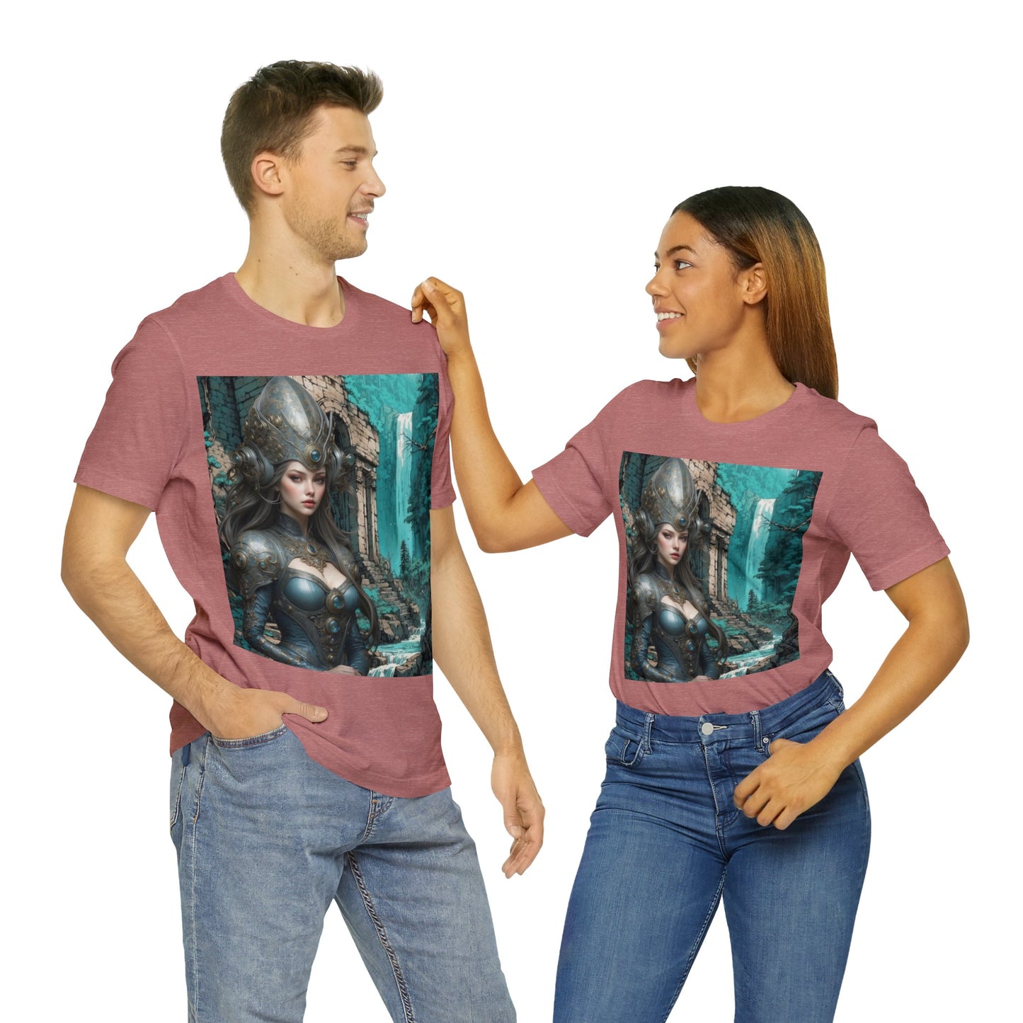 Warrior Princess | HD Graphic | Fantasy | Anime | Unisex | Men's | Women's | Tee | T-Shirt