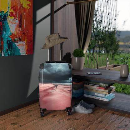 Scenic Travel Suitcase - Stylish Luggage for Adventurers