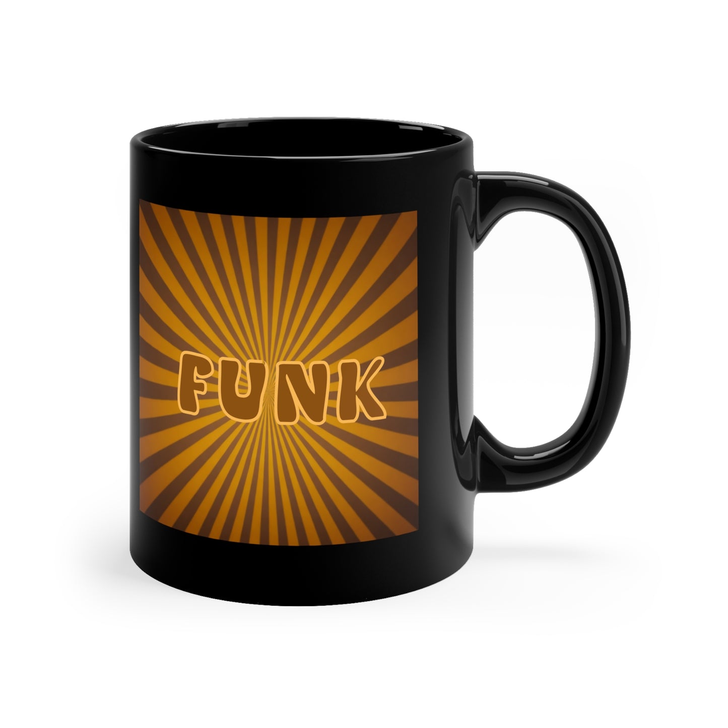 Funk | HD Graphics | 70’s Tee | Music Gift | Funk lover | Coffee | Tea | Hot Chocolate  | Music lover |Retro style | 11oz | Black Mug
