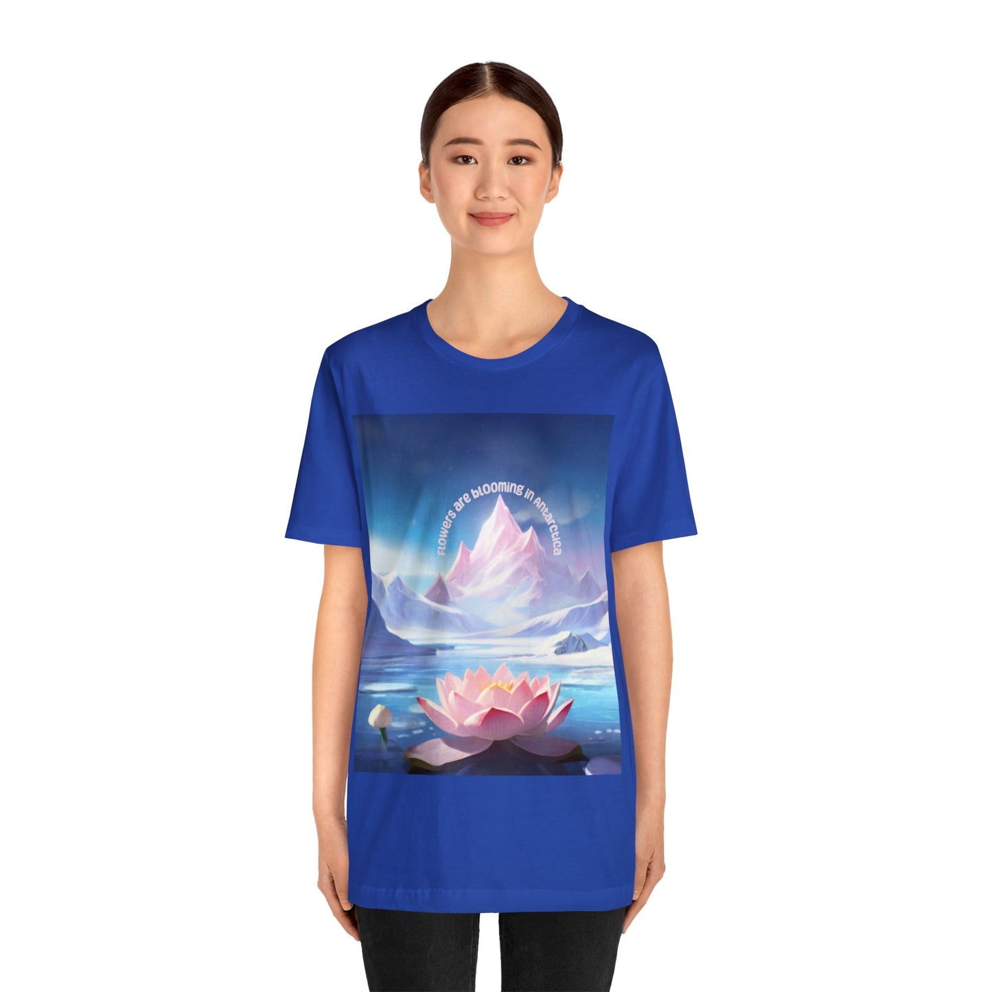 Flowers Are Blooming In Antarctica | IYKYK | Climate Change | Unisex | Men's | Women's | Tee | T-Shirt | FABIA | Quality tee print