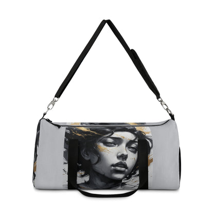 Artistic Duffel Bag - Unique Graphic Design for Travel and Gym