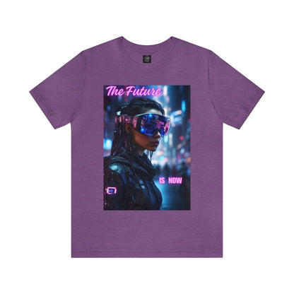 The Future Is Now | Anime Gift | Fantasy Girl |Cyberpunk | Sci Fi | Futuristic | HD Graphics | Unisex | Men's | Women's | Tee | T-Shirt