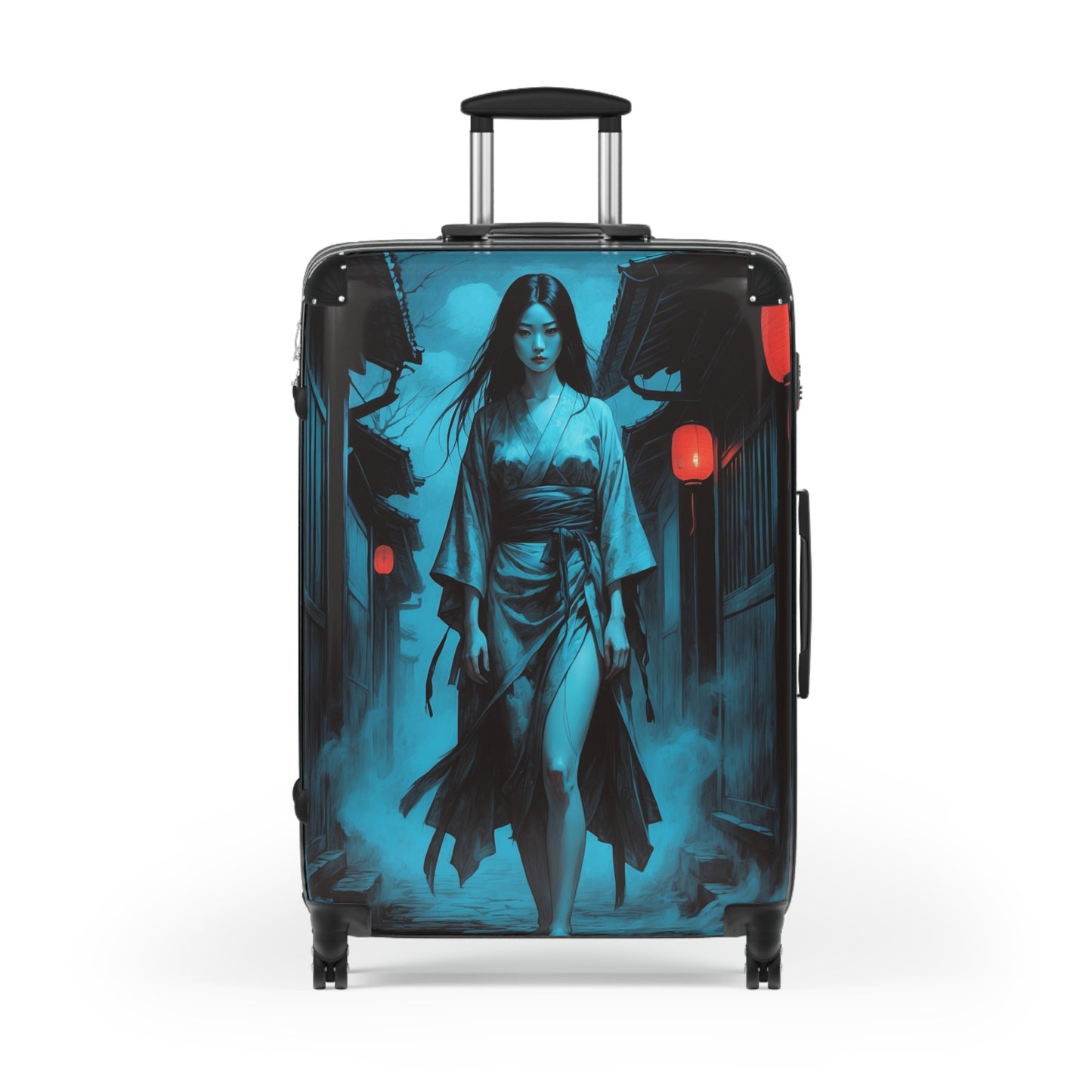 Asian-Inspired Design Suitcase - Perfect for Adventurers, Stylish Travel