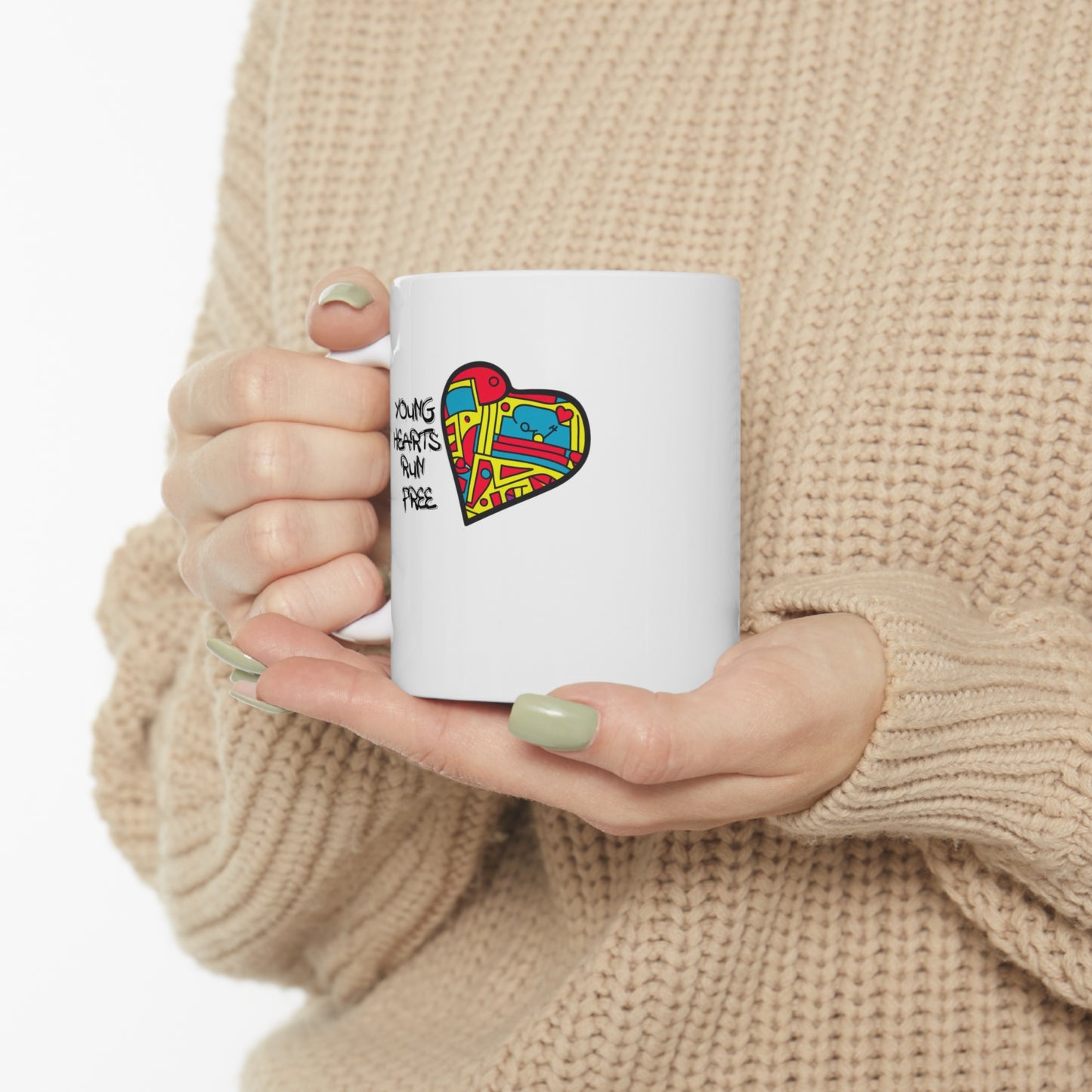Young Hearts Run Free | Disco Classic | Disco Music | Funny | Candi Stanton | Music Lover Gift | 70's | Coffee | Tea | Hot Chocolate