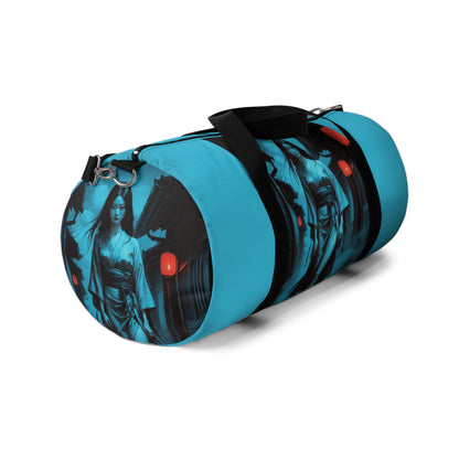 Asian-Inspired Design Duffel Bag