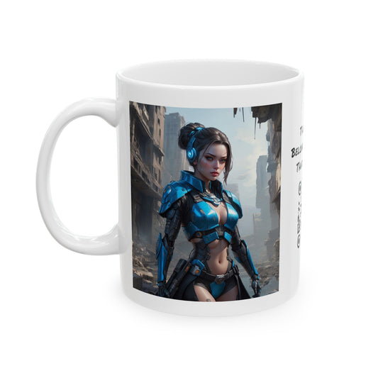 Apocalypse Wow | HD Graphic | Sci-Fi | Future Soldier | Coffee |  Tea |  Hot Chocolate | 11oz