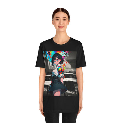 Back 2 Schoolgirl  | Anime | Mixed Medium | Unisex | Men's | Women's | Tee | T-Shirt