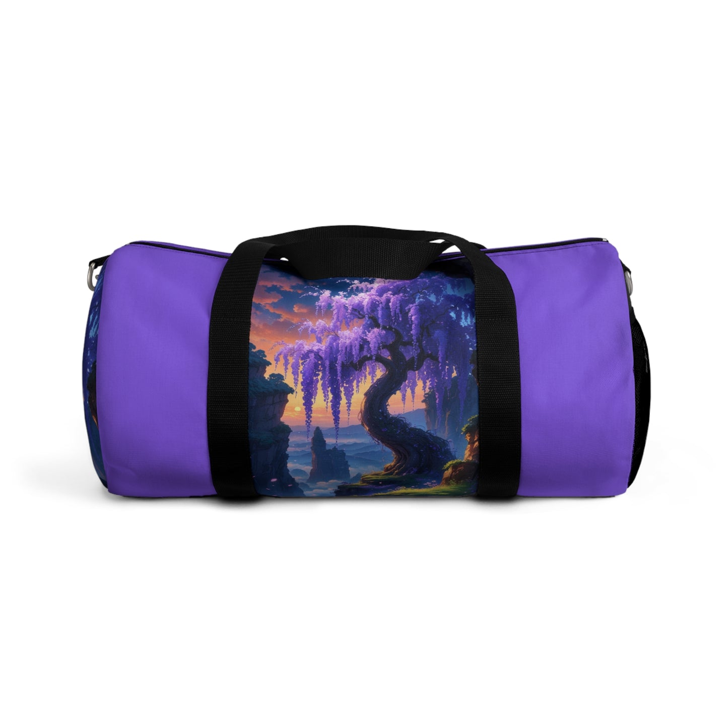 Fantasy Nature Duffel Bag - Stylish Travel Companion with Artistic Tree Design