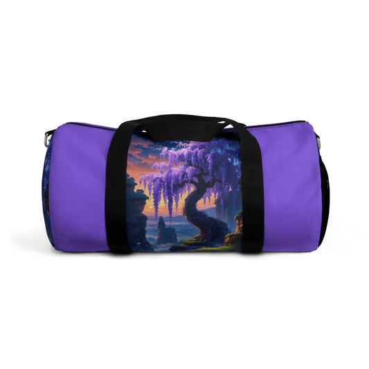 Fantasy Nature Duffel Bag - Stylish Travel Companion with Artistic Tree Design