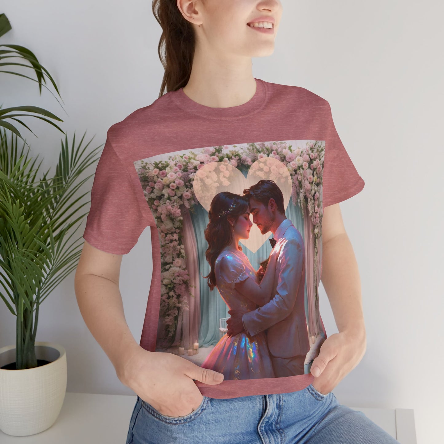 Love Is The Message | HD Graphic | Romance | Wedding | Engagement | Proposal | Unisex | Men's | Women's | Tee | T-Shirt