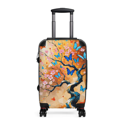 Colorful Butterfly Suitcase - Vibrant Travel Luggage for Adventurers