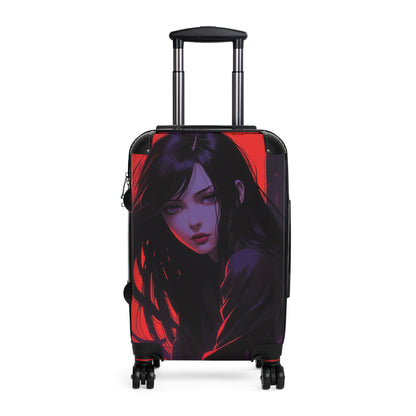 Stylish Anime Suitcase with Bold Artwork