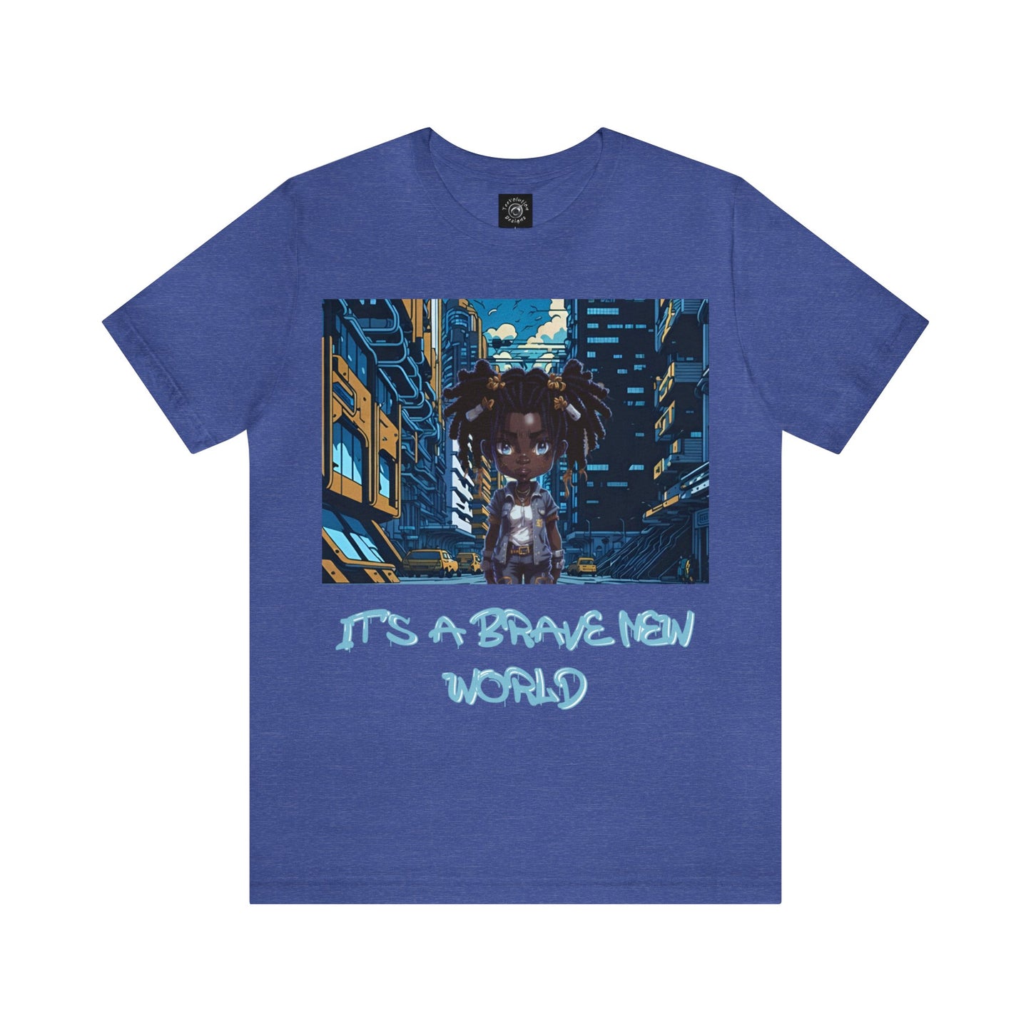 Brave New World | Black Girl Magic | Anime | HD Graphic | Trendy | Artwork |  Unisex | Men's | Women's | Tee | T-Shirt
