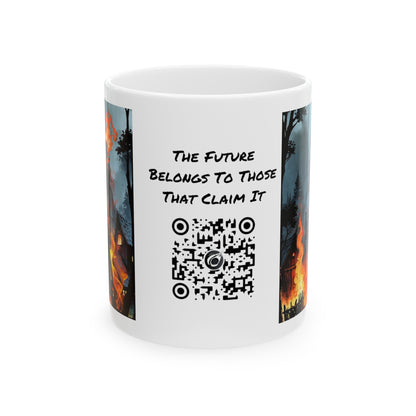 Return Of The Burned | Merry Meet | Wicca | Witchcraft | Coffee | Tea | Hot Chocolate | 11oz | White Mug