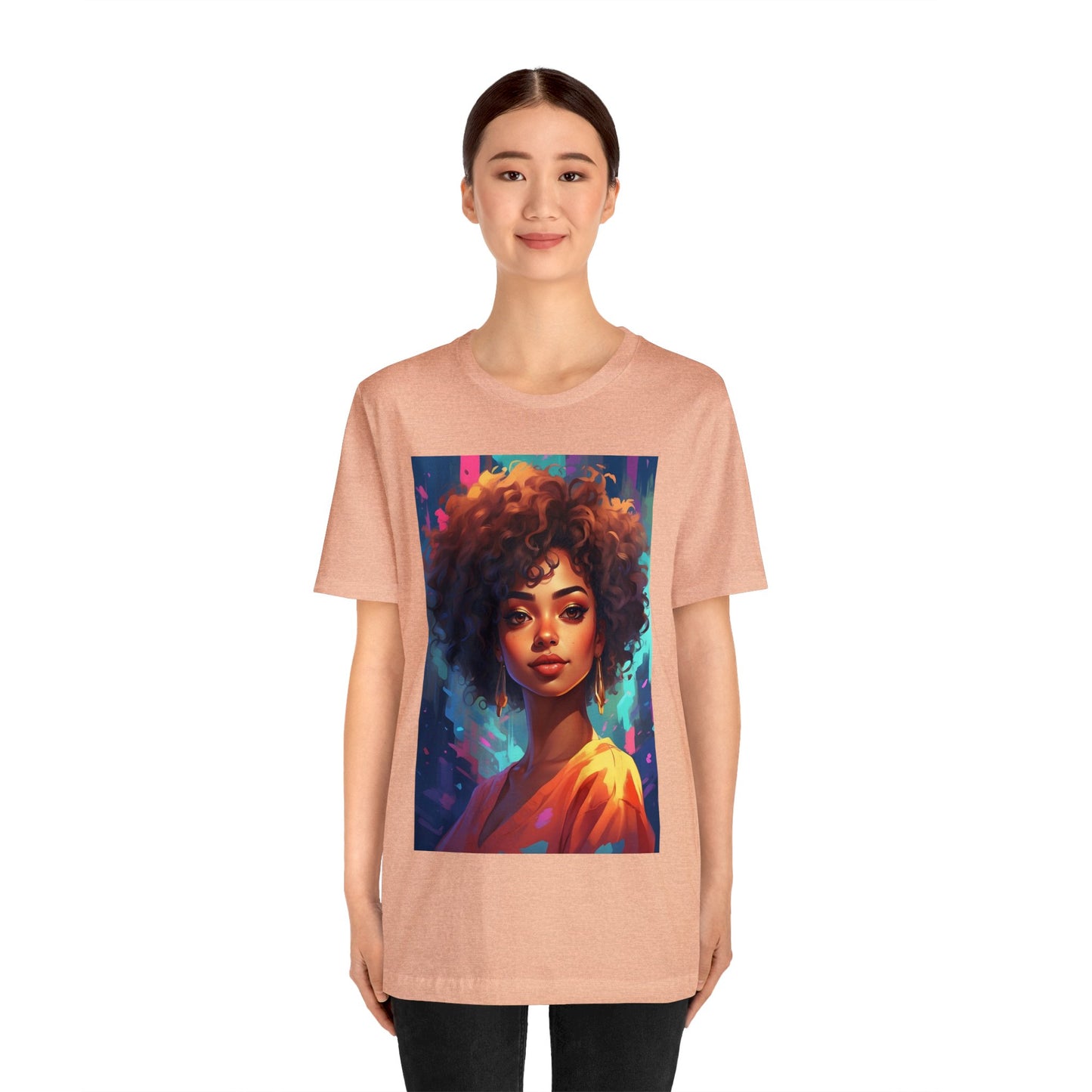 Yasmine Dreams | HD Graphic | Black Girl | Black Queens | Animated | Unisex | Men's | Women's | Tee | T-Shirt