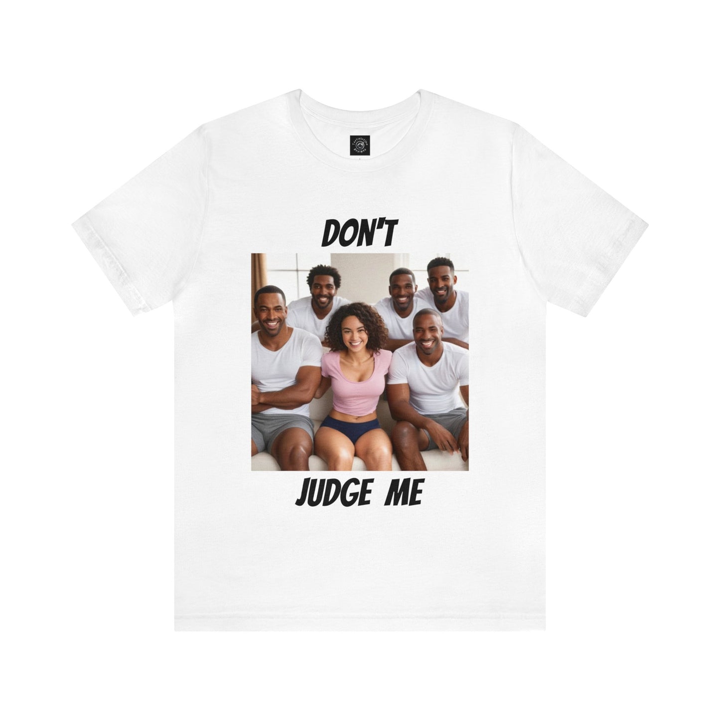 Don't Judge Me | Funny | Joke | QOS | Pineapple People | Novelty Gift | Unisex | Men's | Women's | Tee | T-Shirt