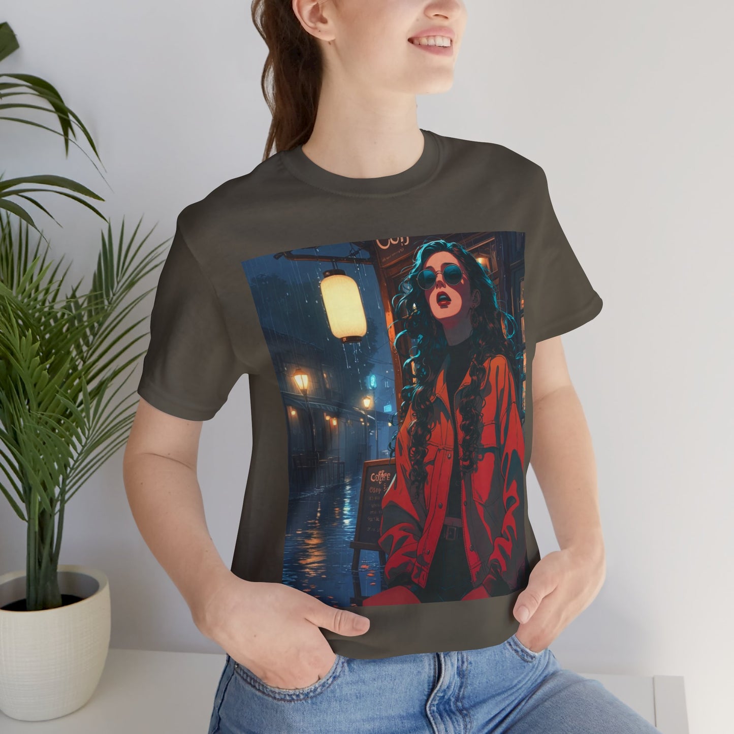 Coffee Date Graphic Tee - Unisex Jersey Short Sleeve Shirt