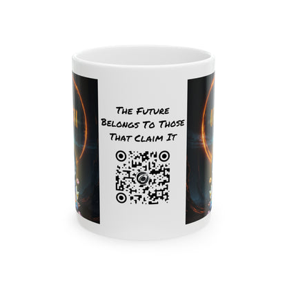 Ascension | HD Graphic | Yoga | Zen | Om |  Coffee | Tea | Hot Chocolate | 11oz | White Mug