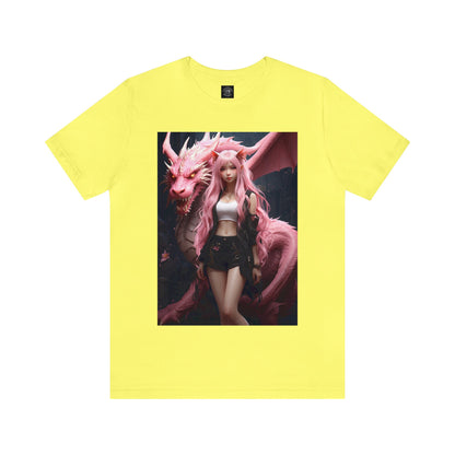 Dragon Lady | Fantasy | Anime | Gamer | HD Graphic | Unisex | Men's | Women's | Tee | T-Shirt