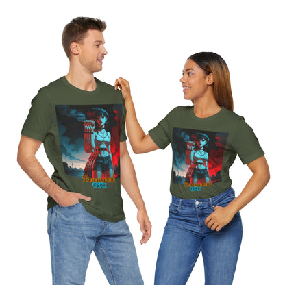 Transcend Fear Graphic Tee - Unisex Jersey Short Sleeve T-Shirt