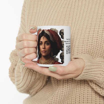 Maman Brigitte | Granny Brigitte | Voodoo | Ghede Family | Loa | Coffee | Tea | Hot Chocolate | Ceramic Mug | 11oz