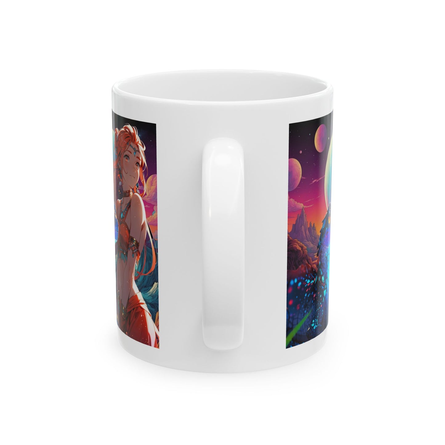 A Girl And Her 'Guana | Anime | Fantasy | Coffee |  Tea |  Hot Chocolate | 11oz
