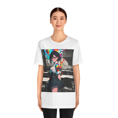 Back 2 Schoolgirl  | Anime | Mixed Medium | Unisex | Men's | Women's | Tee | T-Shirt