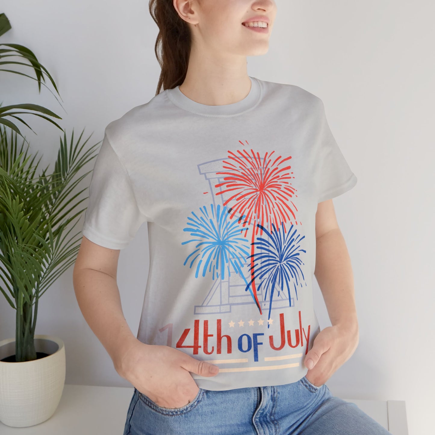 Patriotic Gift | Fireworks | Independence Day | July 4th | July 14th |  Guillotine | USA | Freedom | America | Fourth of July | Bastille Day | France | Unisex | Men's | Women's | Tee | T-Shirt