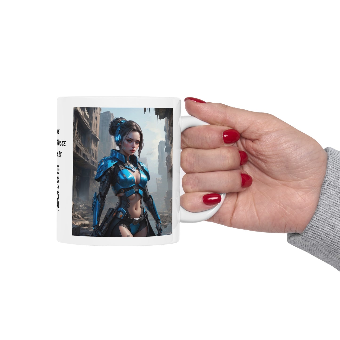Apocalypse Wow | HD Graphic | Sci-Fi | Future Soldier | Coffee |  Tea |  Hot Chocolate | 11oz