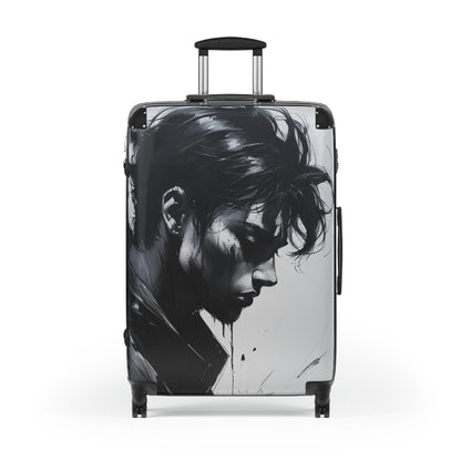 Anime Lover's Suitcase - Bold Graphic Design for Adventurers
